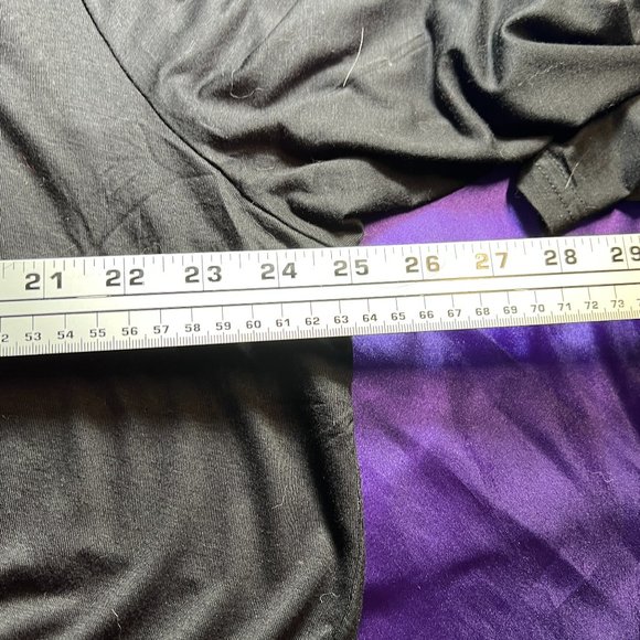 📌The Pyramid Collection Black  Open Front Plus Size Rayon Cardigan - Picture 11 of 14